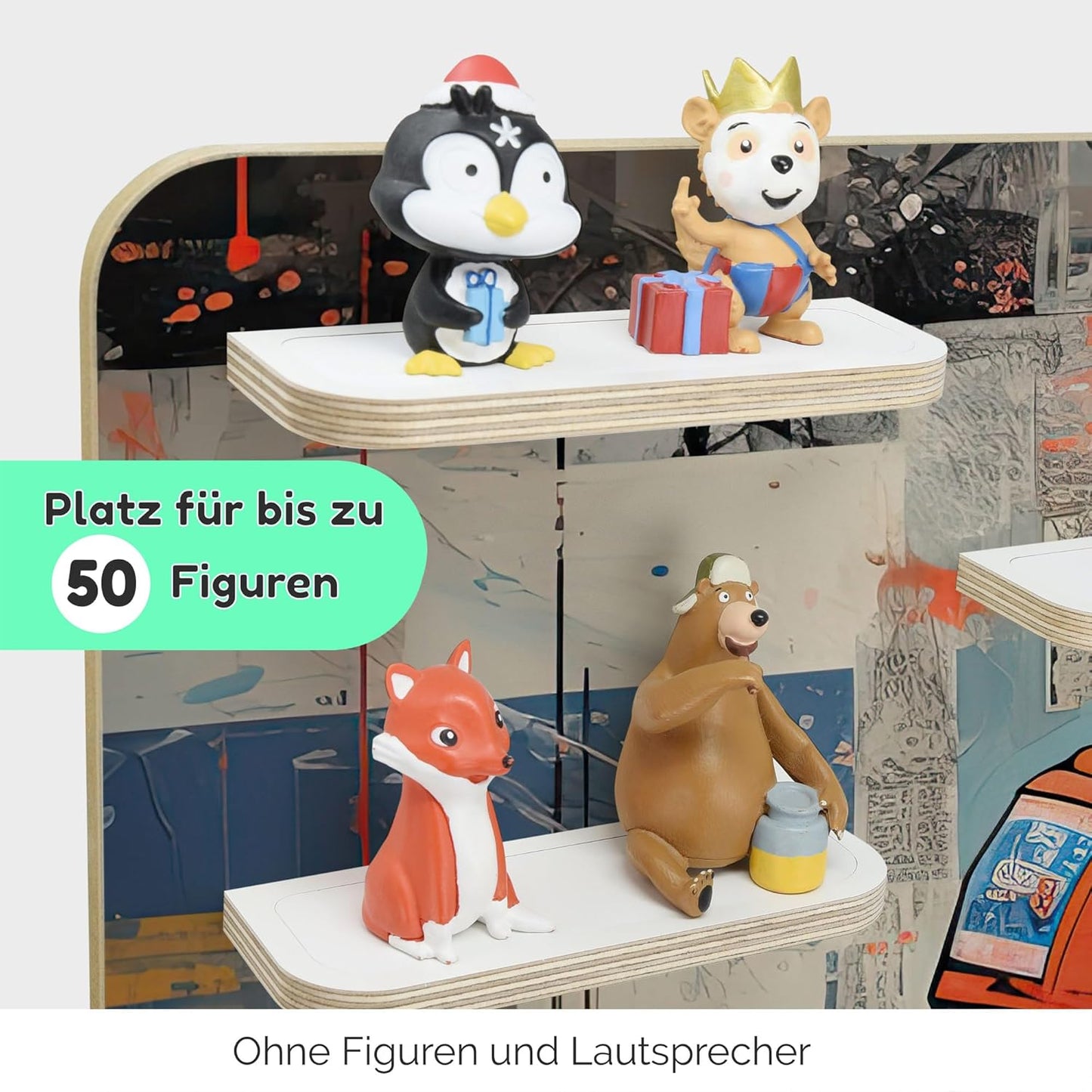 Regal für Toniebox & Tonies Astronaut, Groß Astronaut