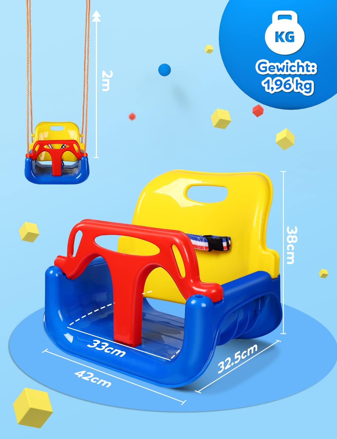 Babyschaukel 3 in 1