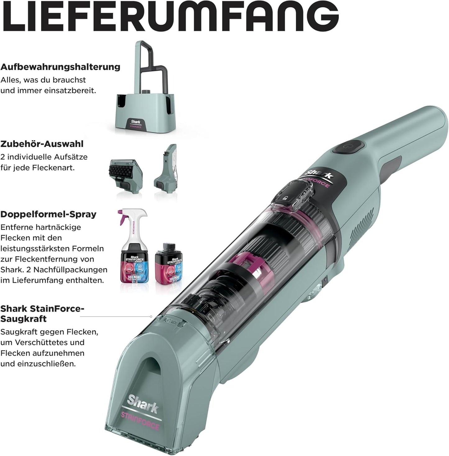 Fleckenentferner StainForce HX100EUCP, StainForce