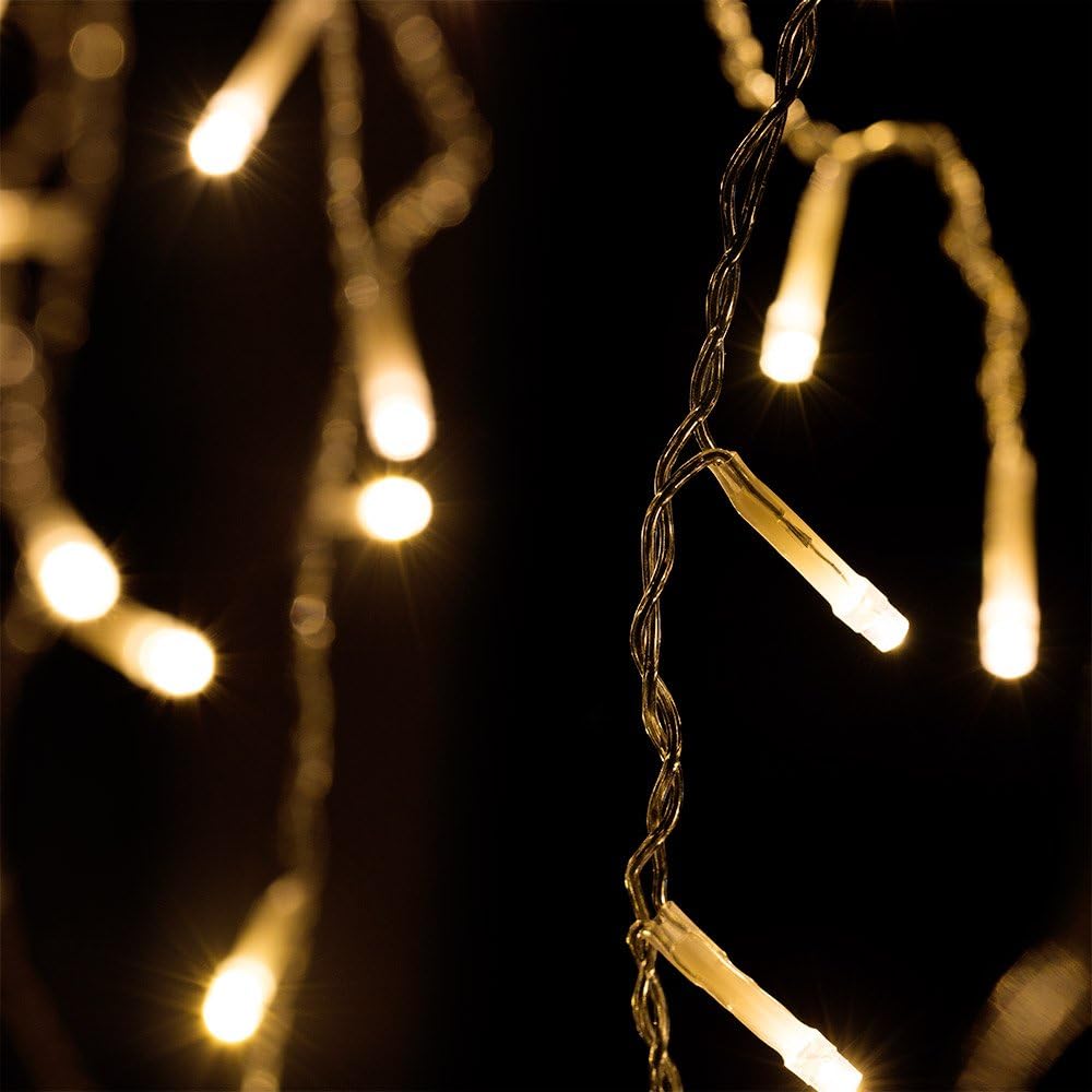 LED Regenlichterkette mit Fernbedienung & 600 LEDs