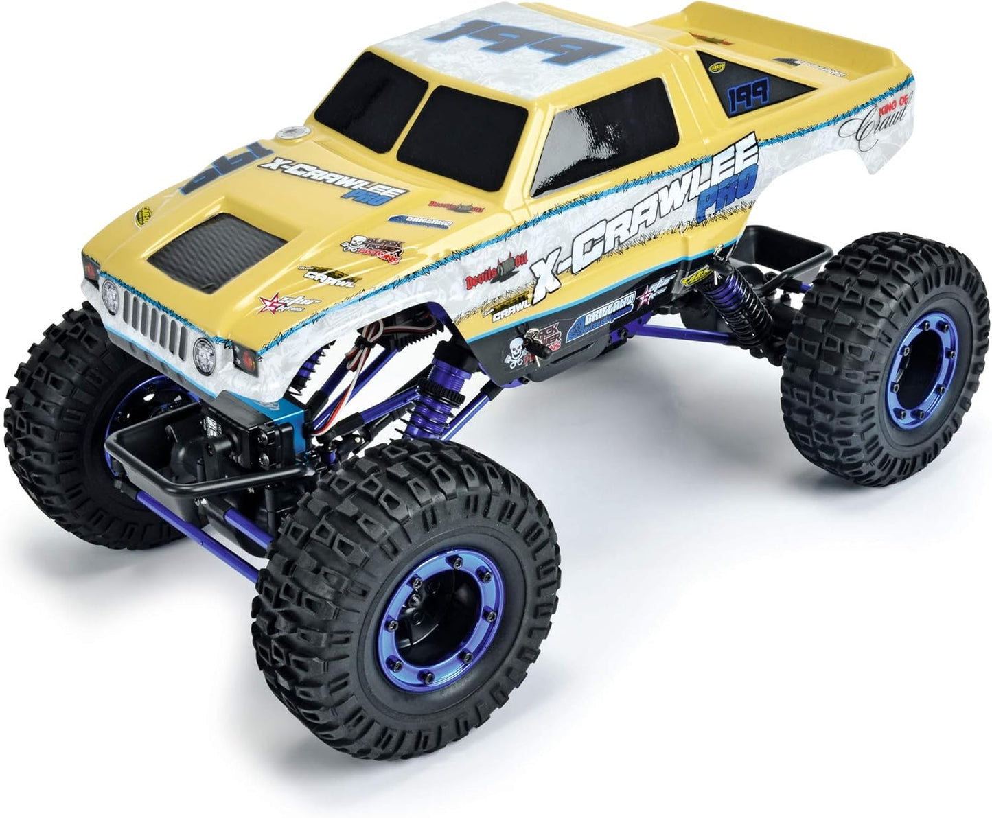RC-Crawler 1:10 4x4 Modellauto, Crawlee, Sandfarben
