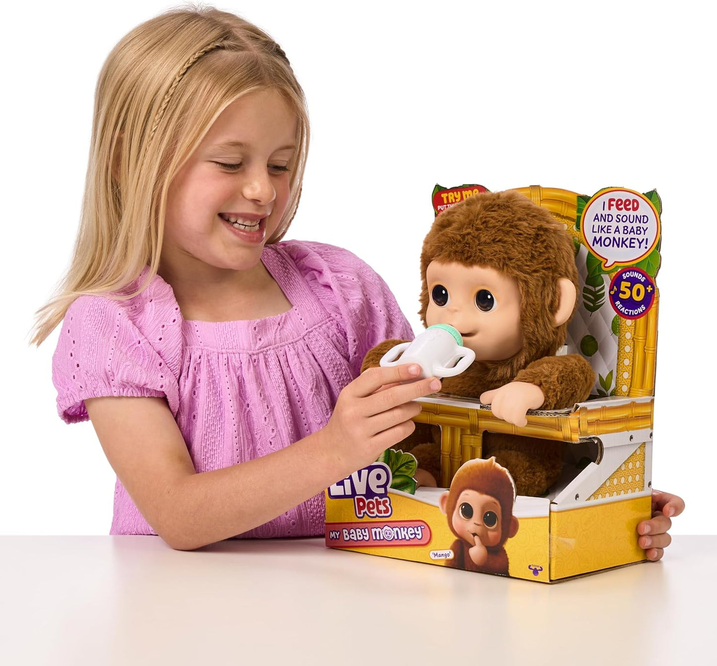 My Baby Monkey Interaktiver Spielzeugaffe