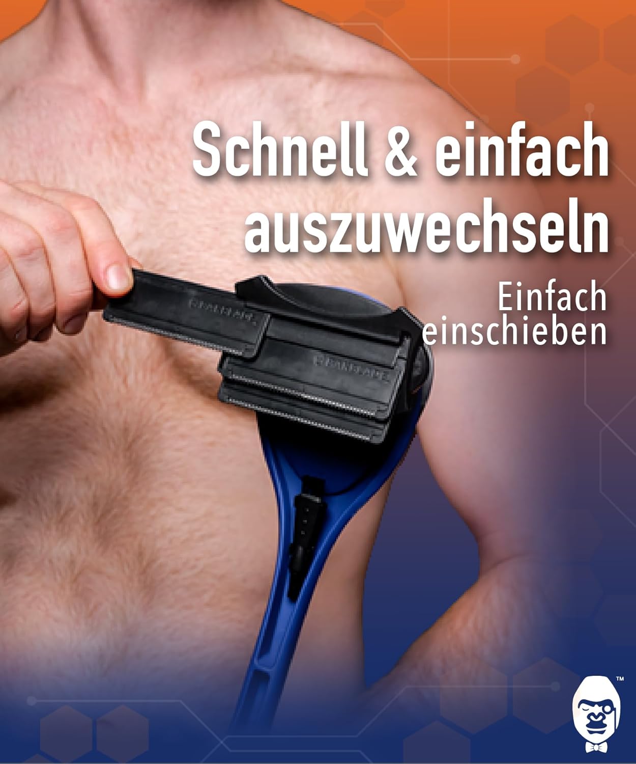 6 x Ersatzklingen für 2.0 Elite-Rasierer, 6 Stück (1er Pack)