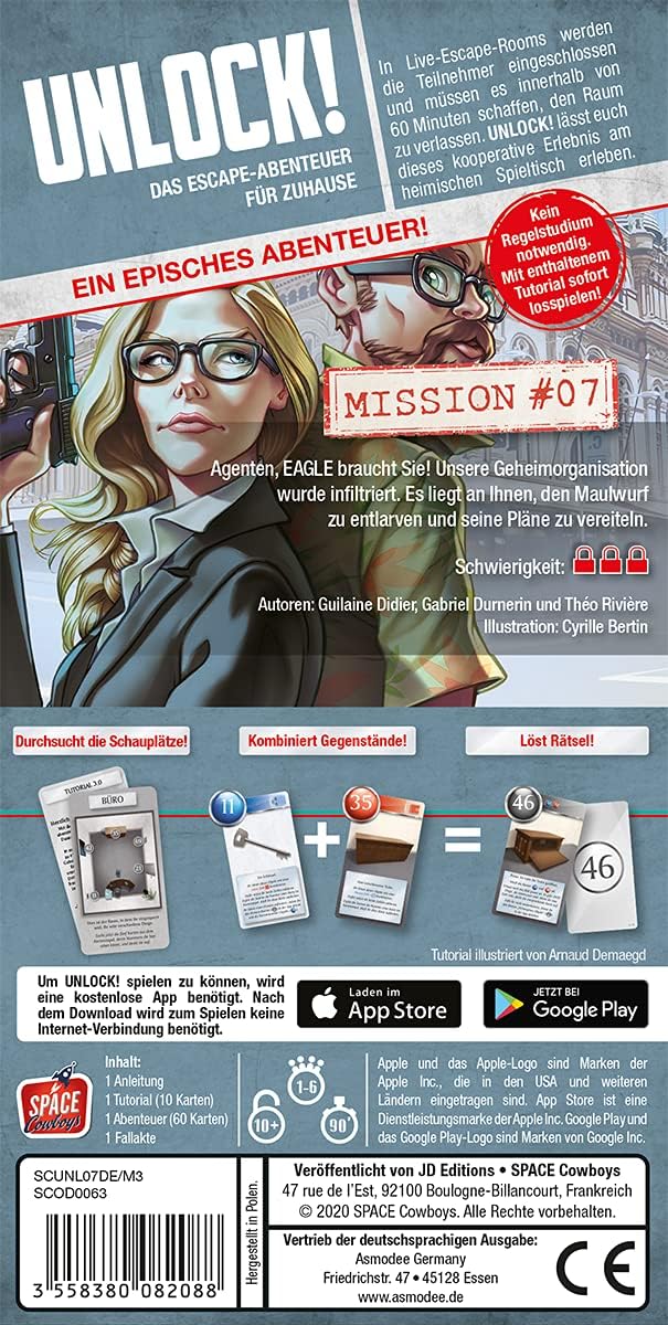 Unlock! Mission #7, c. Mission #7 7. Epic Adventures