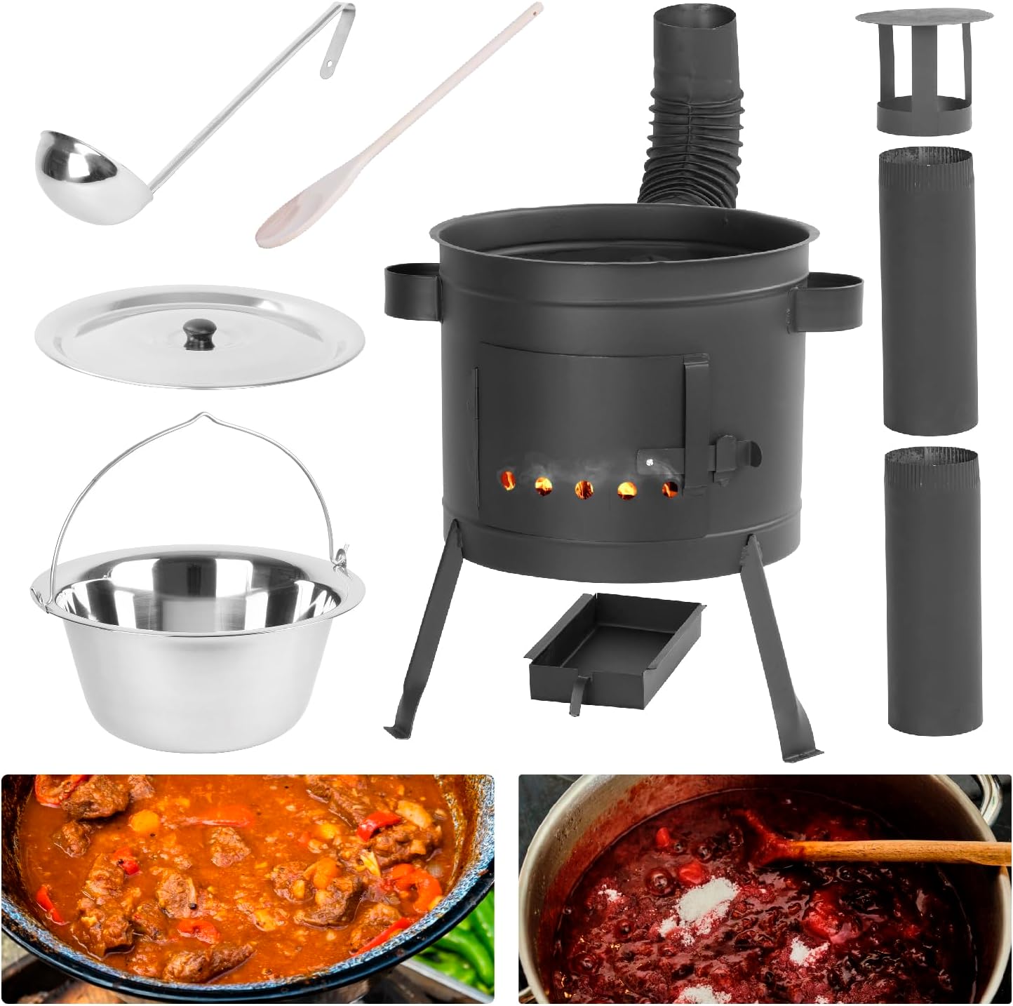 Gulaschkanone Camping-Kochset