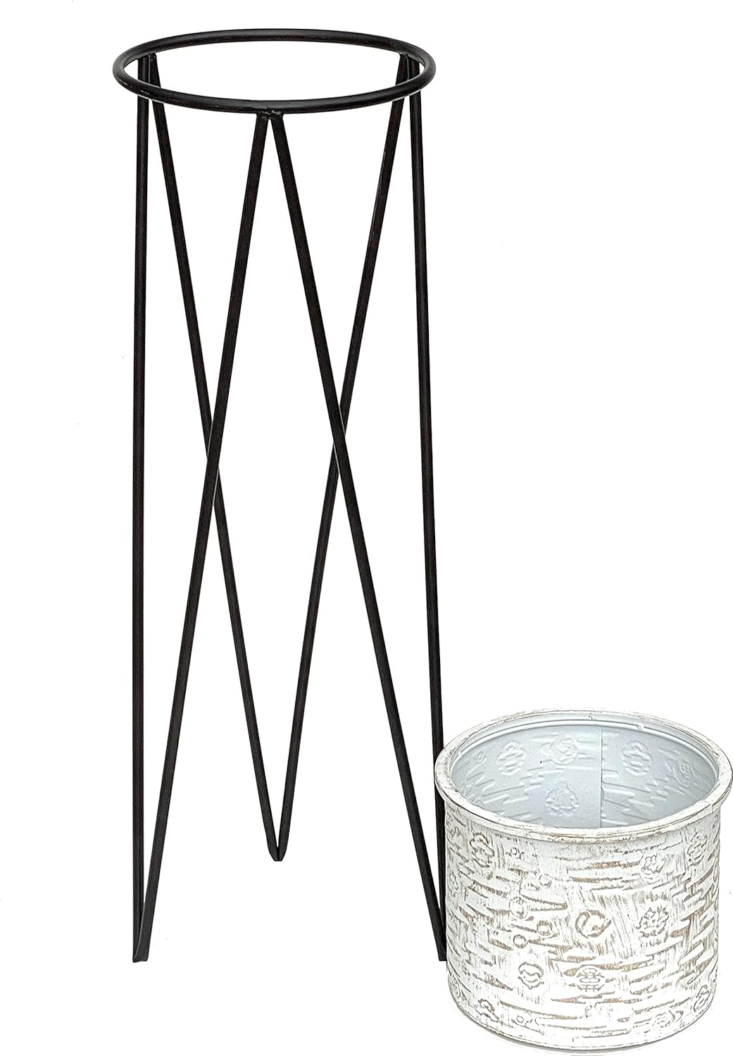 Blumenhocker mit Topf 96043 L