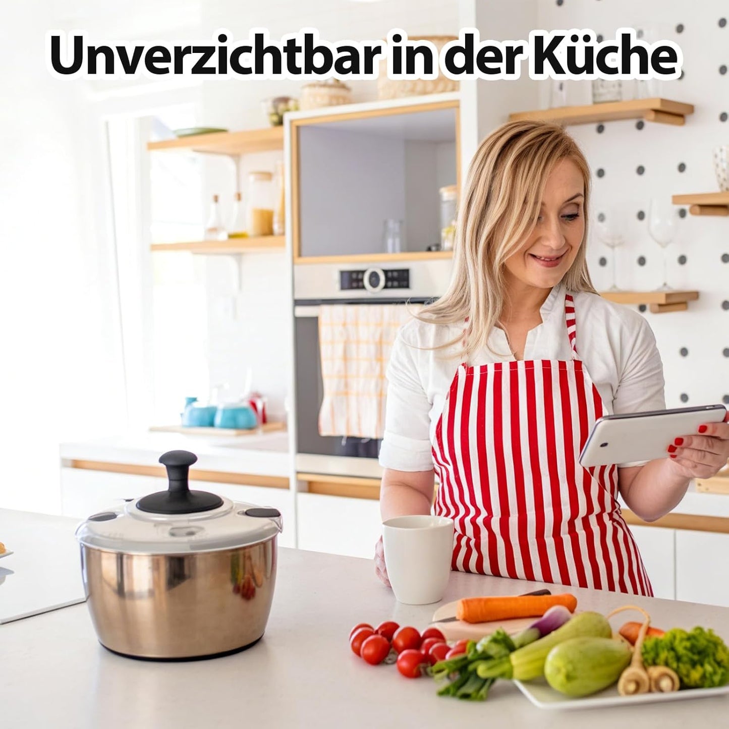 Salatschleuder, ABS-Kunststoff