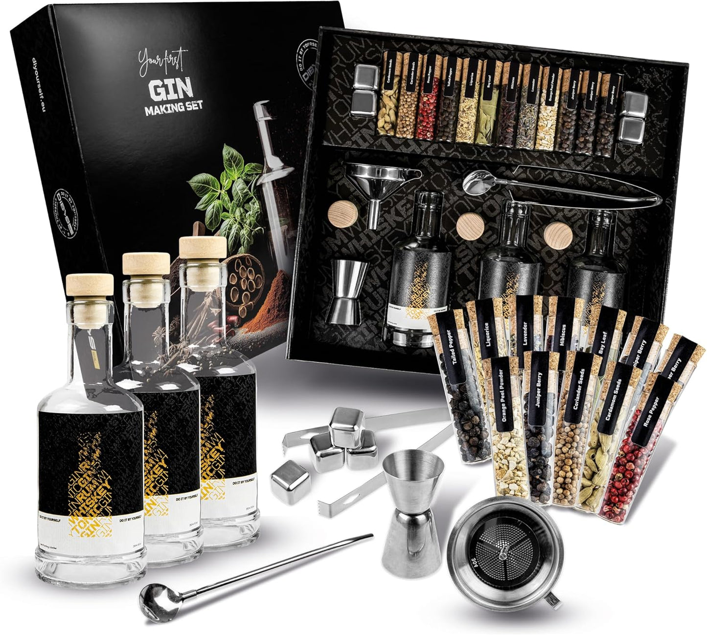 Gin-Selber-Machen-Set, Gin Set