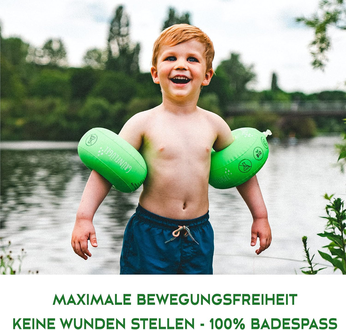 Schwimmflügel ab 1 Jahr (11-30 kg), Rund I BIO-TPU3