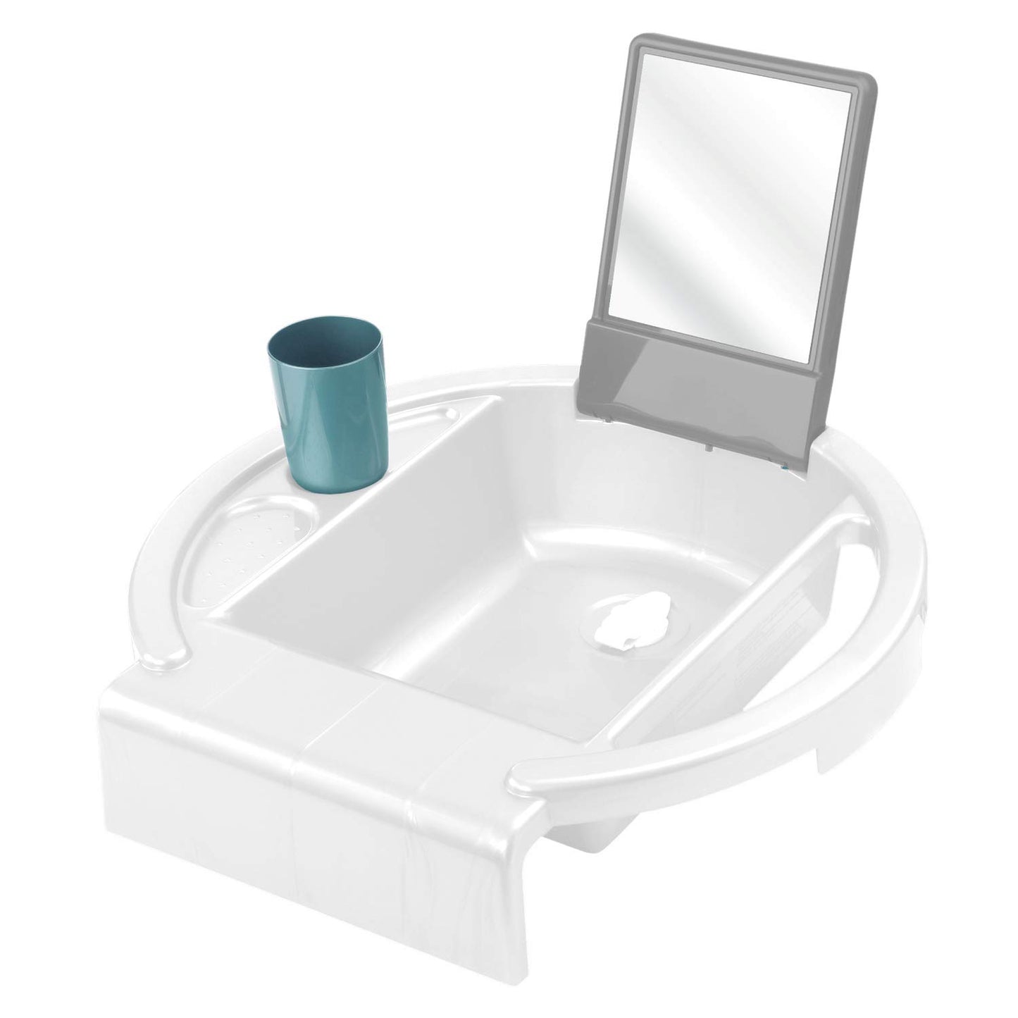 Kiddy Wash Kinderwaschbecken für Badewanne, weiss