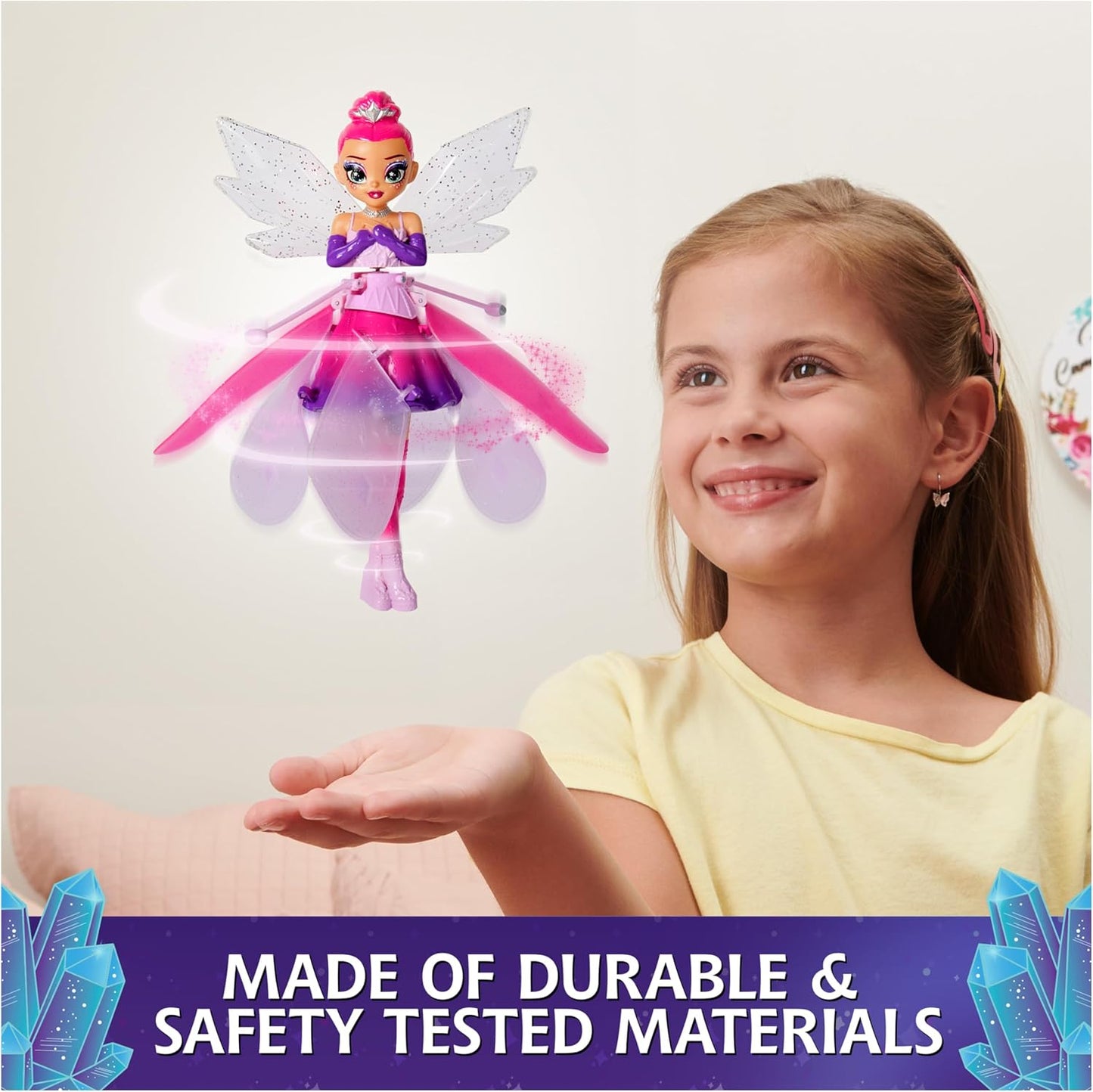 Crystal Flyers Magische Flugdoll mit Kristallflügeln