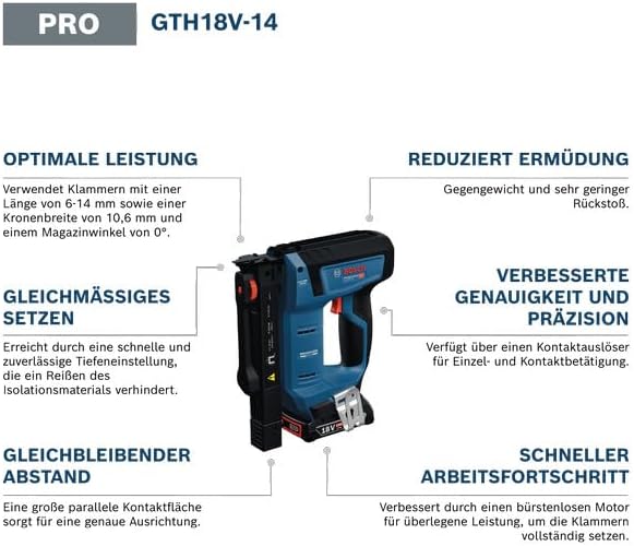 Akku-Holzklammerer GTH 18V-14 (ohne Akku/Lader), ohne Akku/Lader