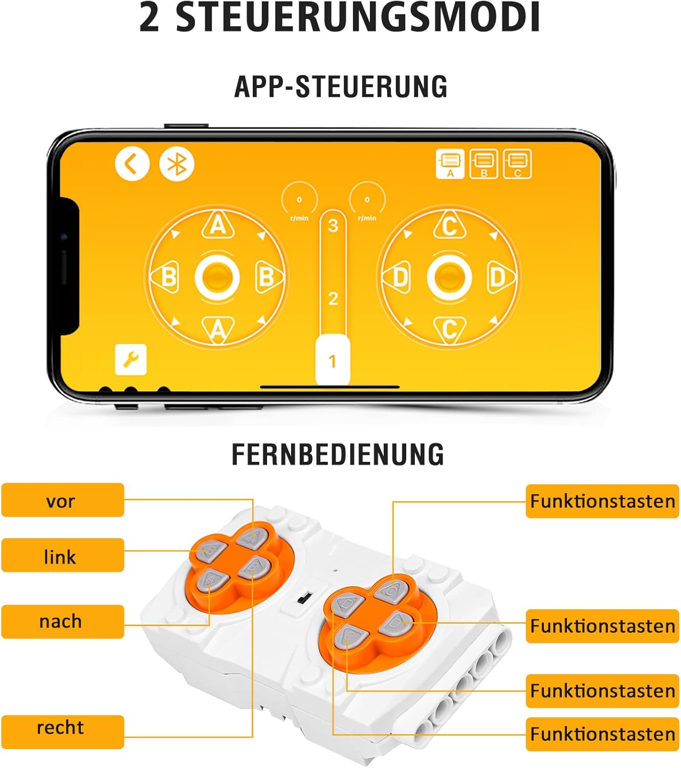 Technikgeländefahrzeug Modell mit Fernsteuerung