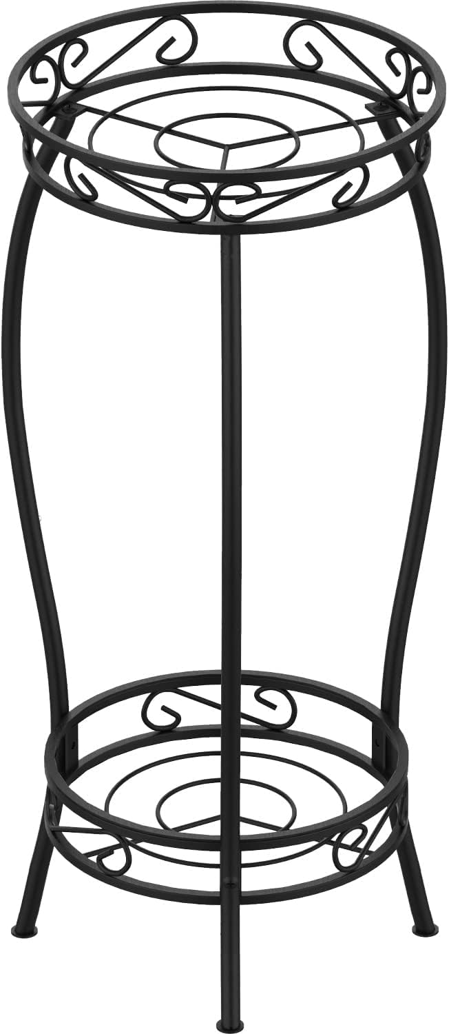 Blumentopfhalter, Schwarz