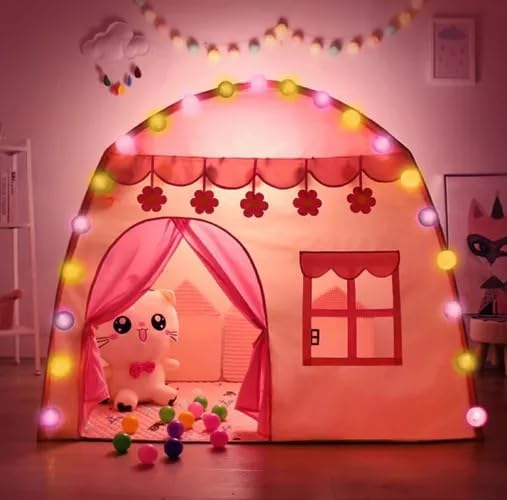 Spielzelt mit LED-Lampen