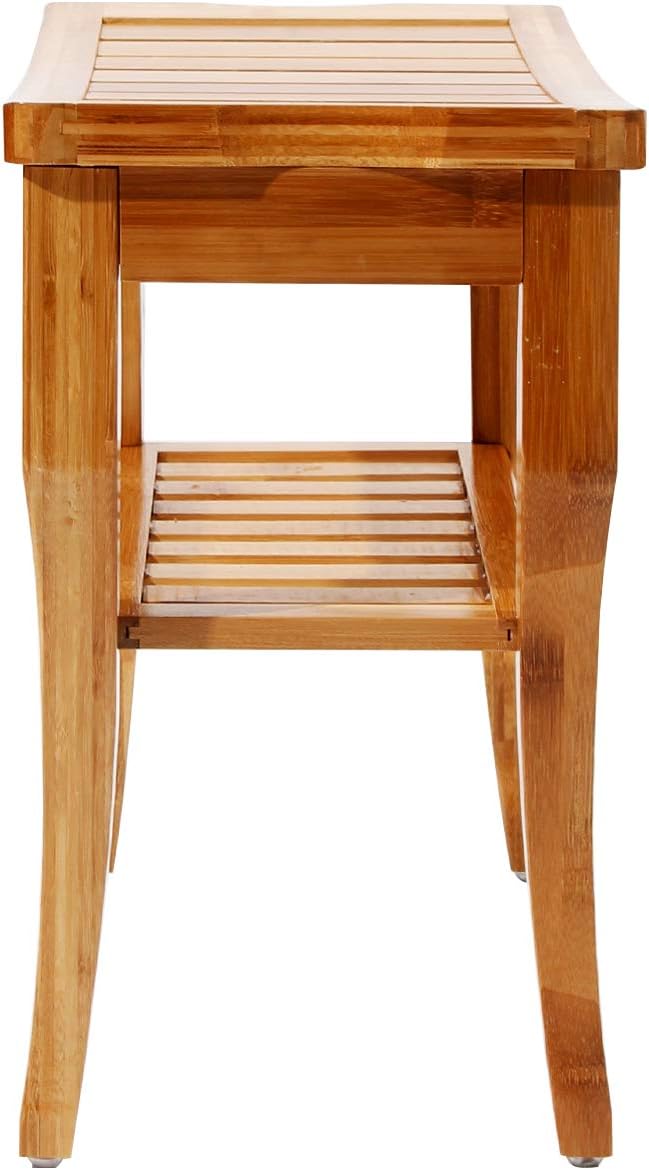 Badezimmerhocker mit Ablage