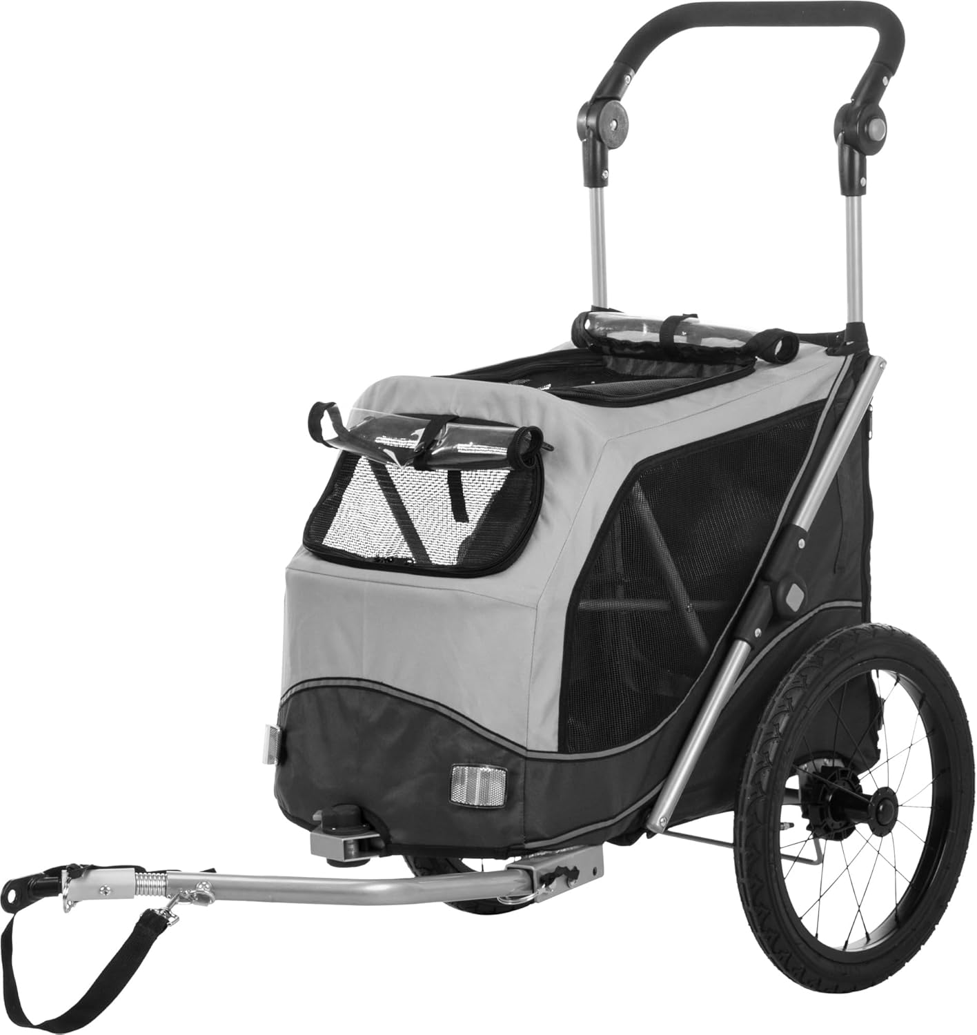 Velo-Anhänger mit integriertem Kissen und Leine, S