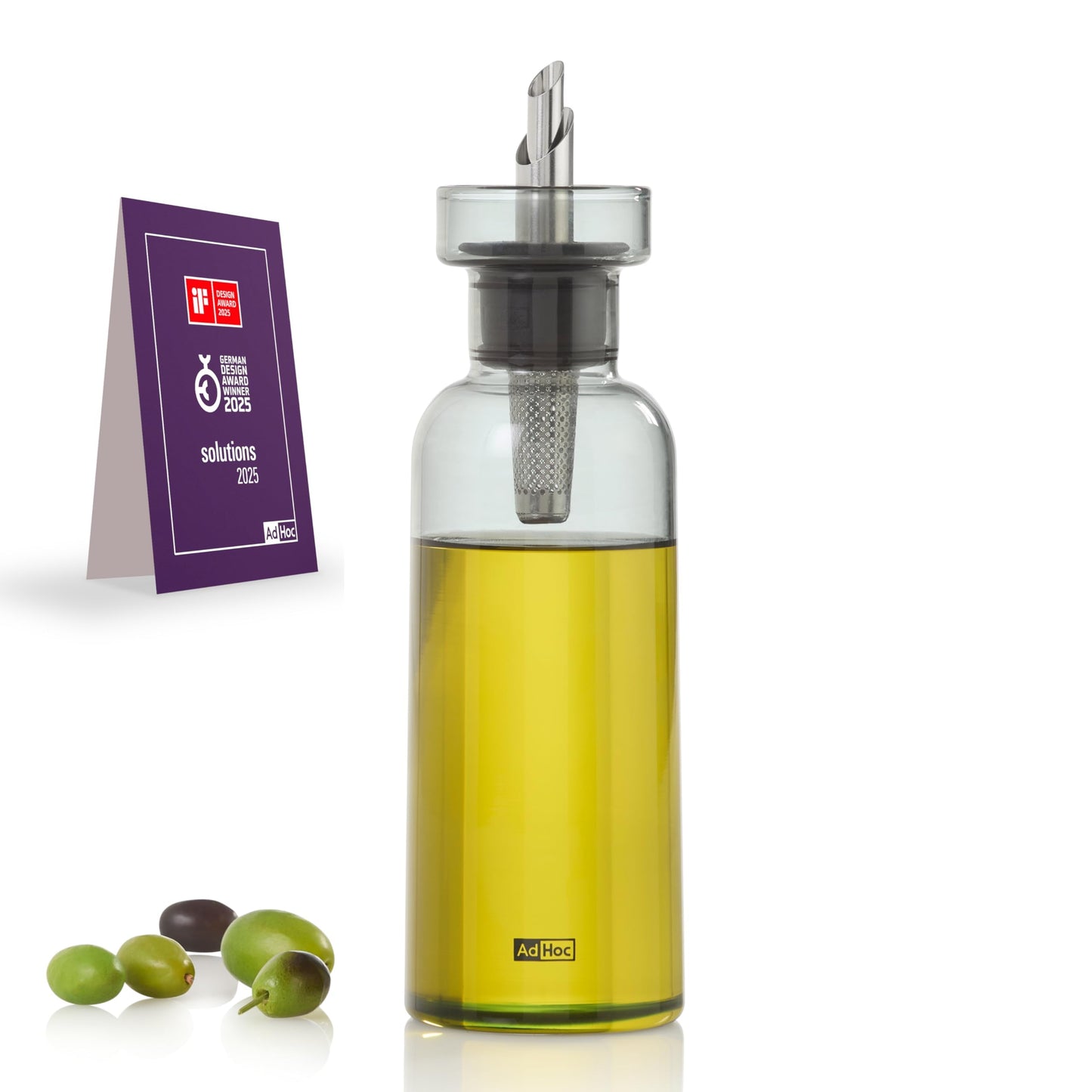 Öl- und Essigspender AromaPour, Grau 300 ml
