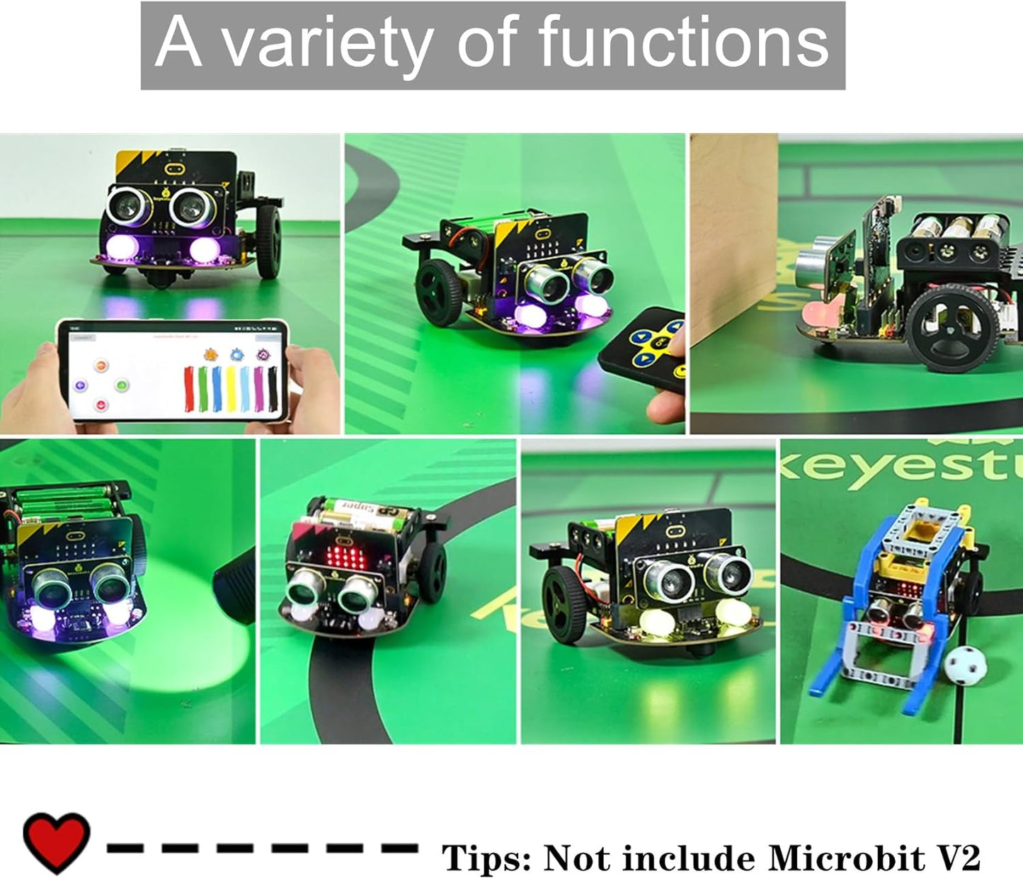 Microbit V2.2 Starter- und Car-Kit