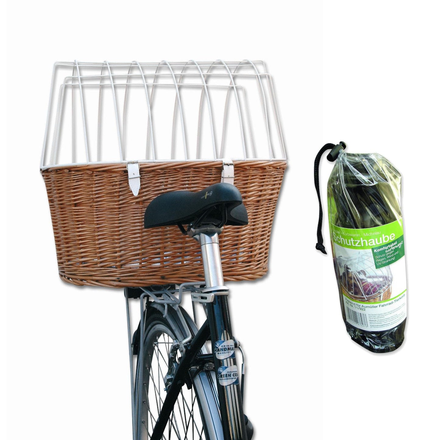 Velo-Tierkorb mit Halterung