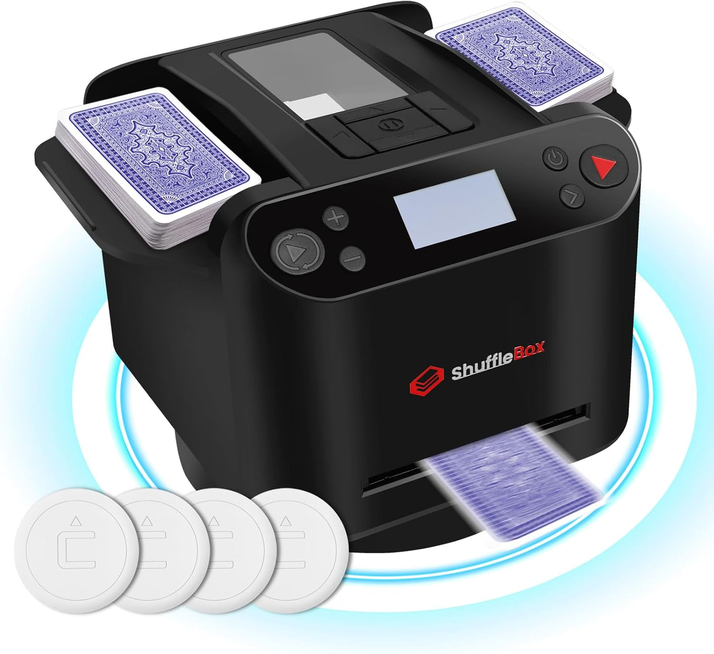 Automatische Kartenmischer G1 Pro, Schwarz