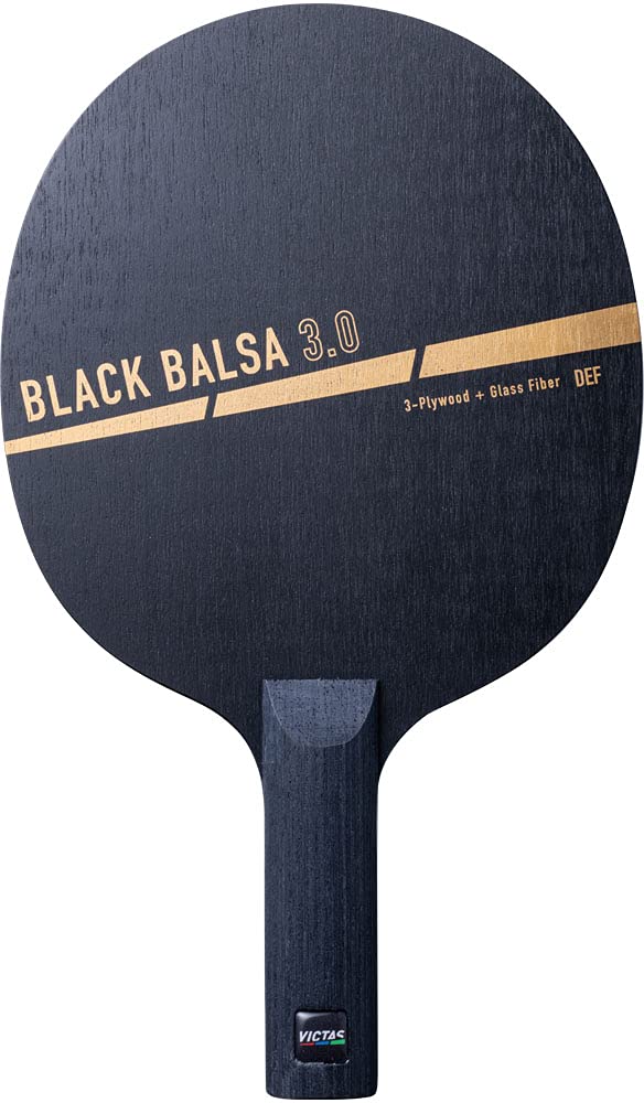 Black Balsa 3.0 Tischtennisschläger, gerade