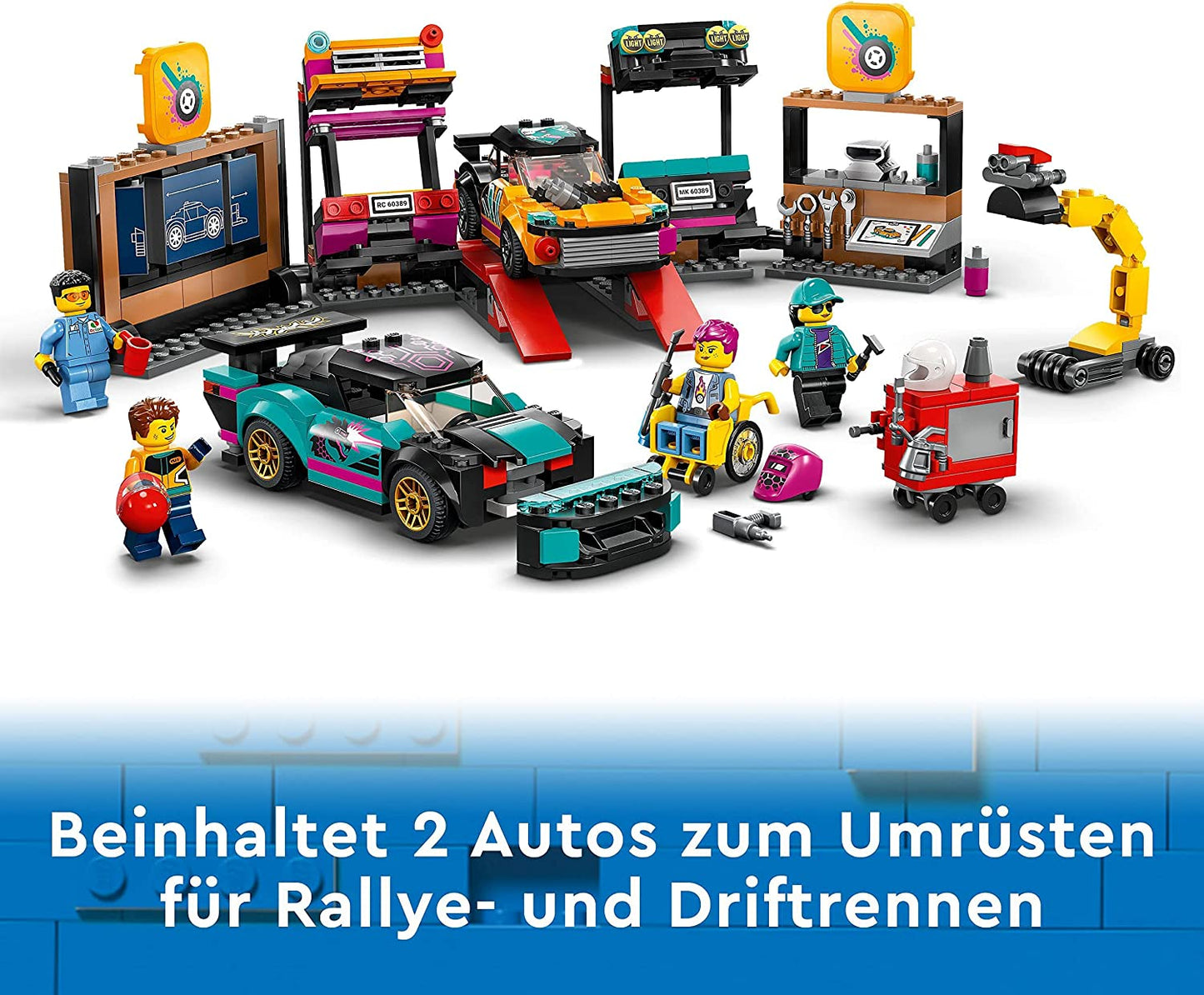 60389 City Autowerkstatt, Konstruktionsspielzeug, Single