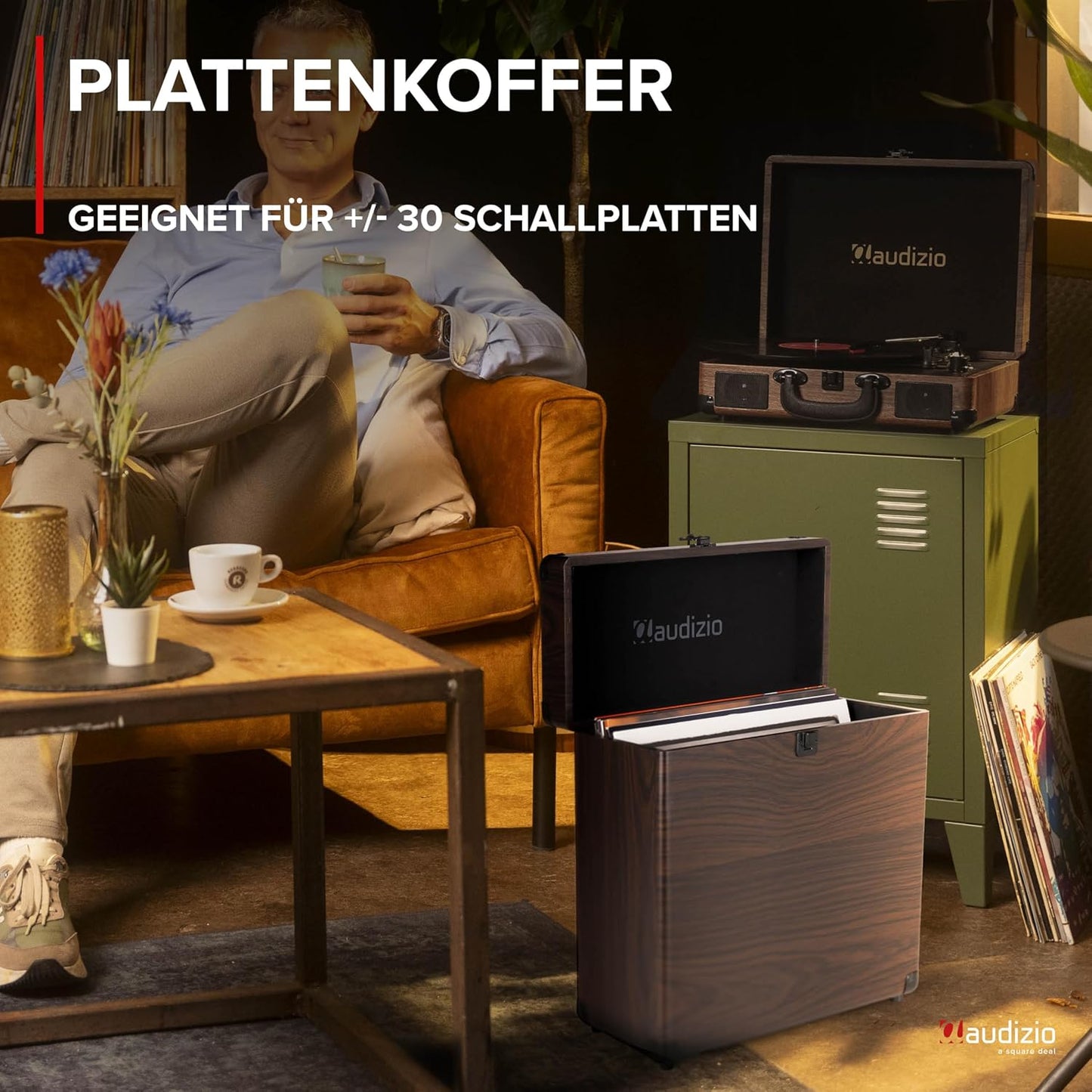 Transportcase RC32, Braun Dunkel