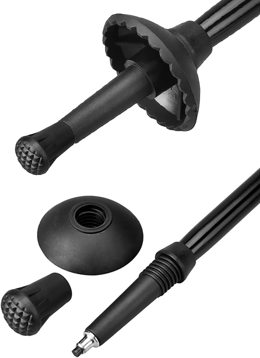 Teleskop Nordic Walking Stock, Blau 1