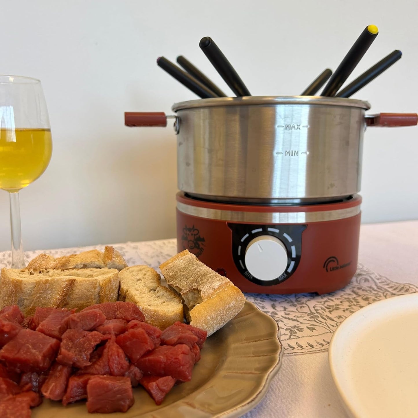 Fondue-Set für 6 Personen, Piment