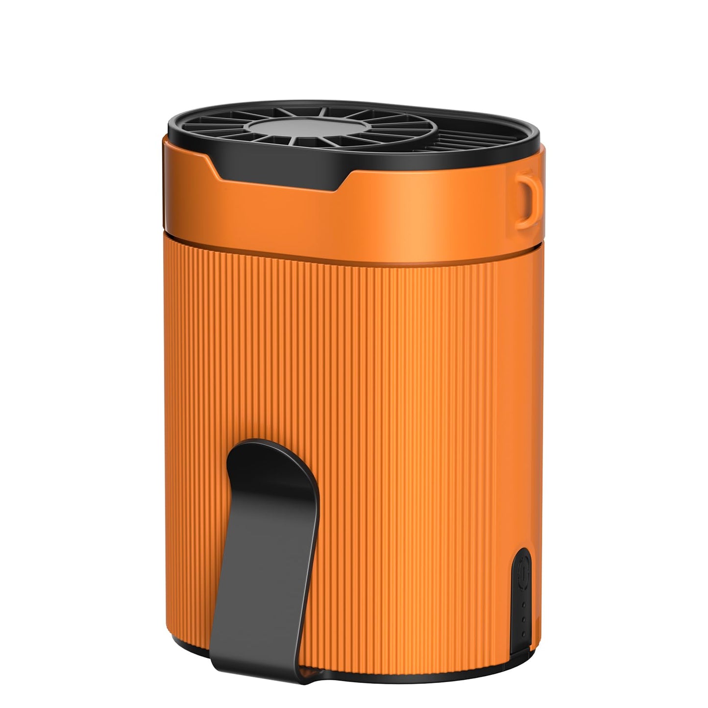 Tragbarer Akku-Ventilator Y1 mit Clip und 4 Stufen, Y1-orange