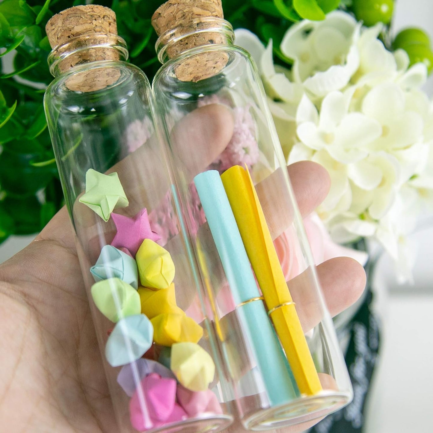 Mini-Glasflaschen, 50, 55ml