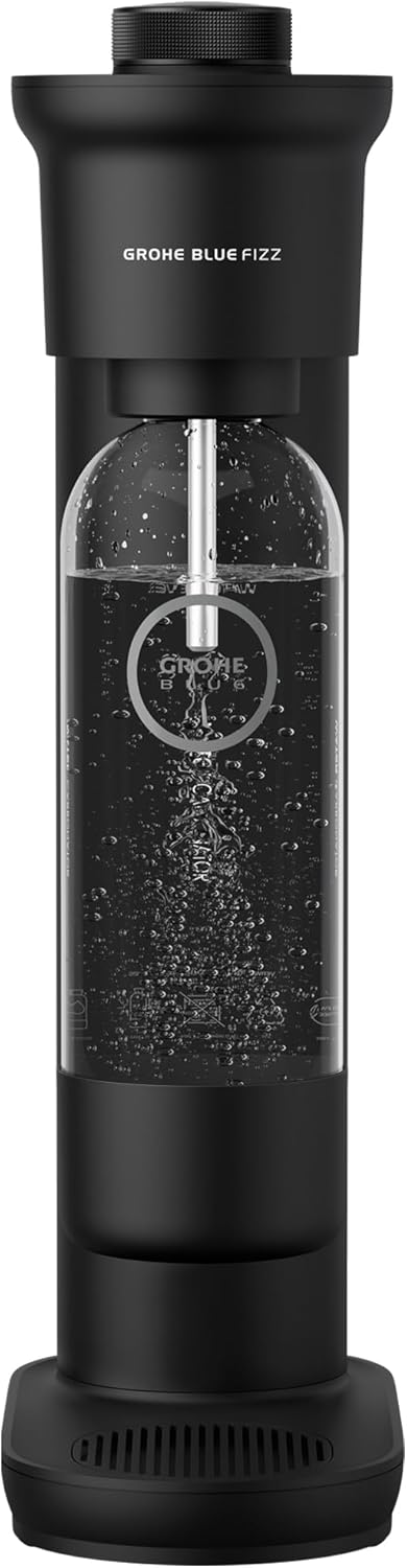 Blue FIZZ Wassersprudler mit 3 CO2-Stufen (inkl. 0,85l Flasche), ohne CO2 Display