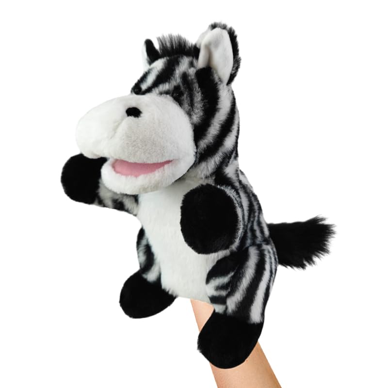Tierhandpuppe Zebra, Zebra