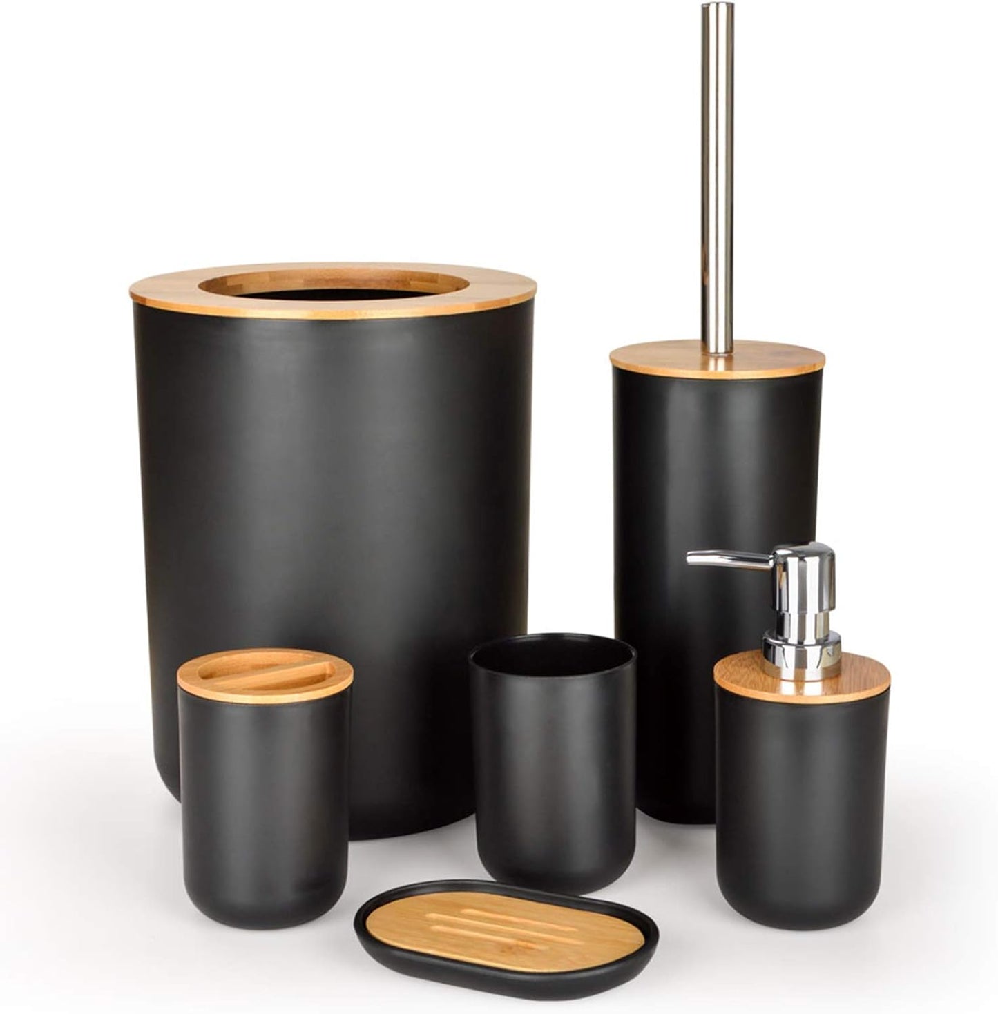 6-teiliges Badezimmer Zubehör-Set, Lot de 6