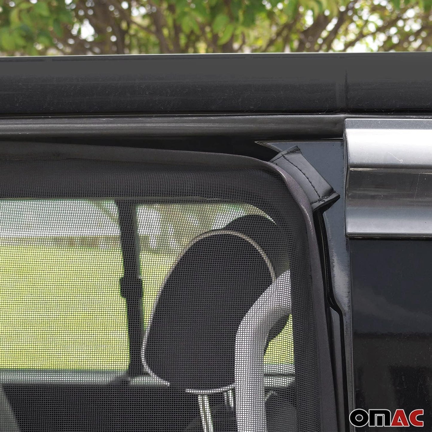 Moskitonetz für VW T6/T6.1 2015-2024 Schiebetür, Schwarz / Moskitonetz Schiebetür, Schwarz