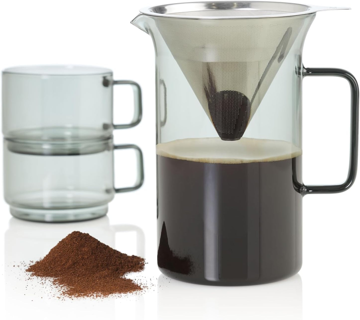 Pour Over MC82 Kaffeebereiter, 600 ml Transparent
