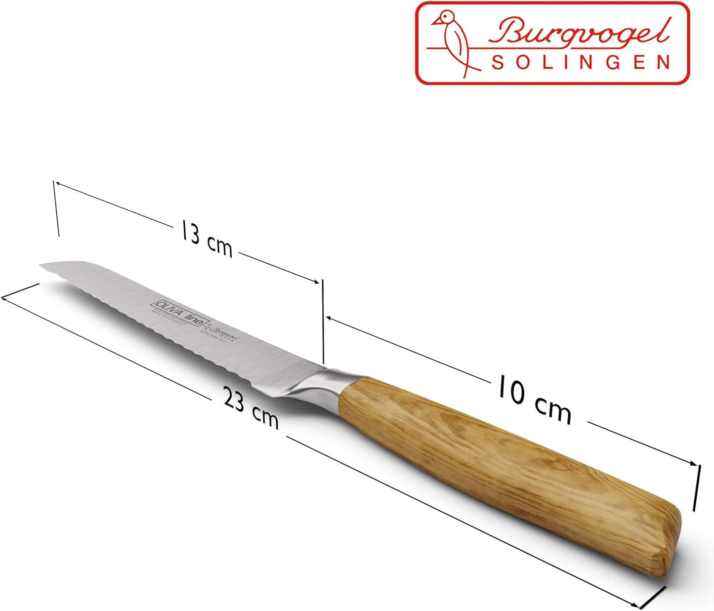 Brötchenmesser Oliva