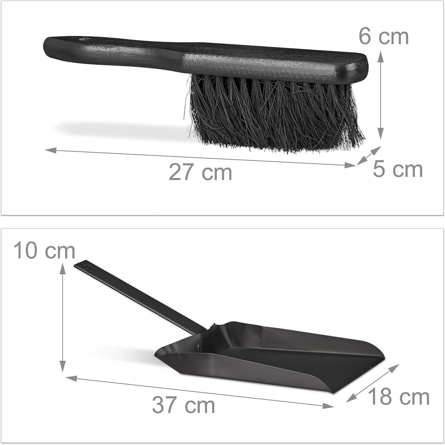 Kaminreinigungs-Set, 43.00 x 37.00 x 45.50 cm