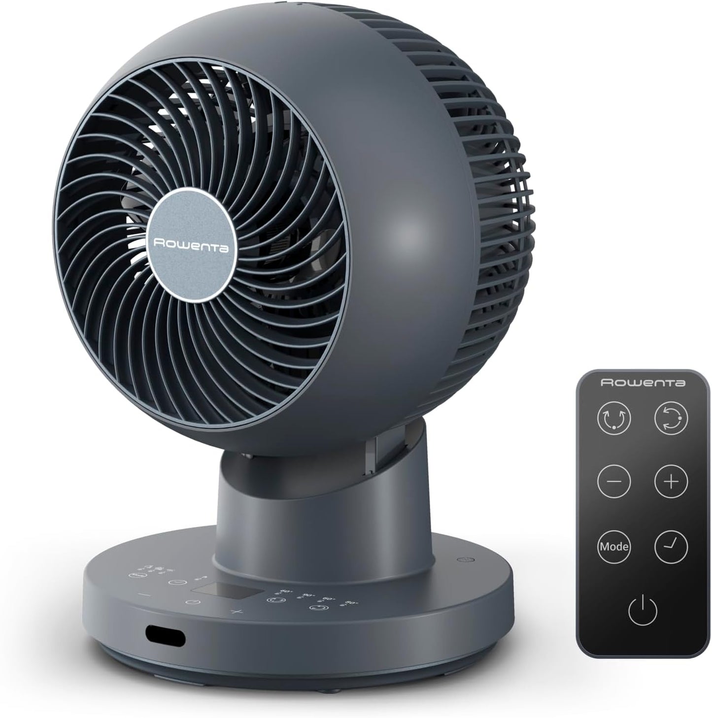 Turbo Swift Compact Tischventilator, 30 db/ 12 Geschwindigkeitsstufen Blau