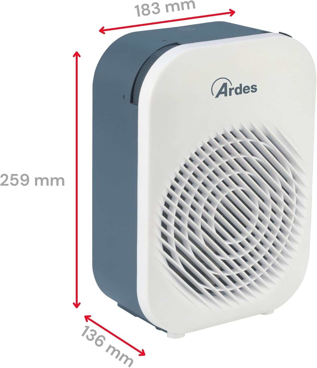 Heizlüfter Baldo mit Thermostat