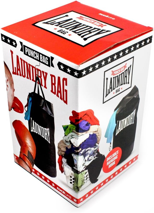 Wäschekorb Boxsack, Schwarz