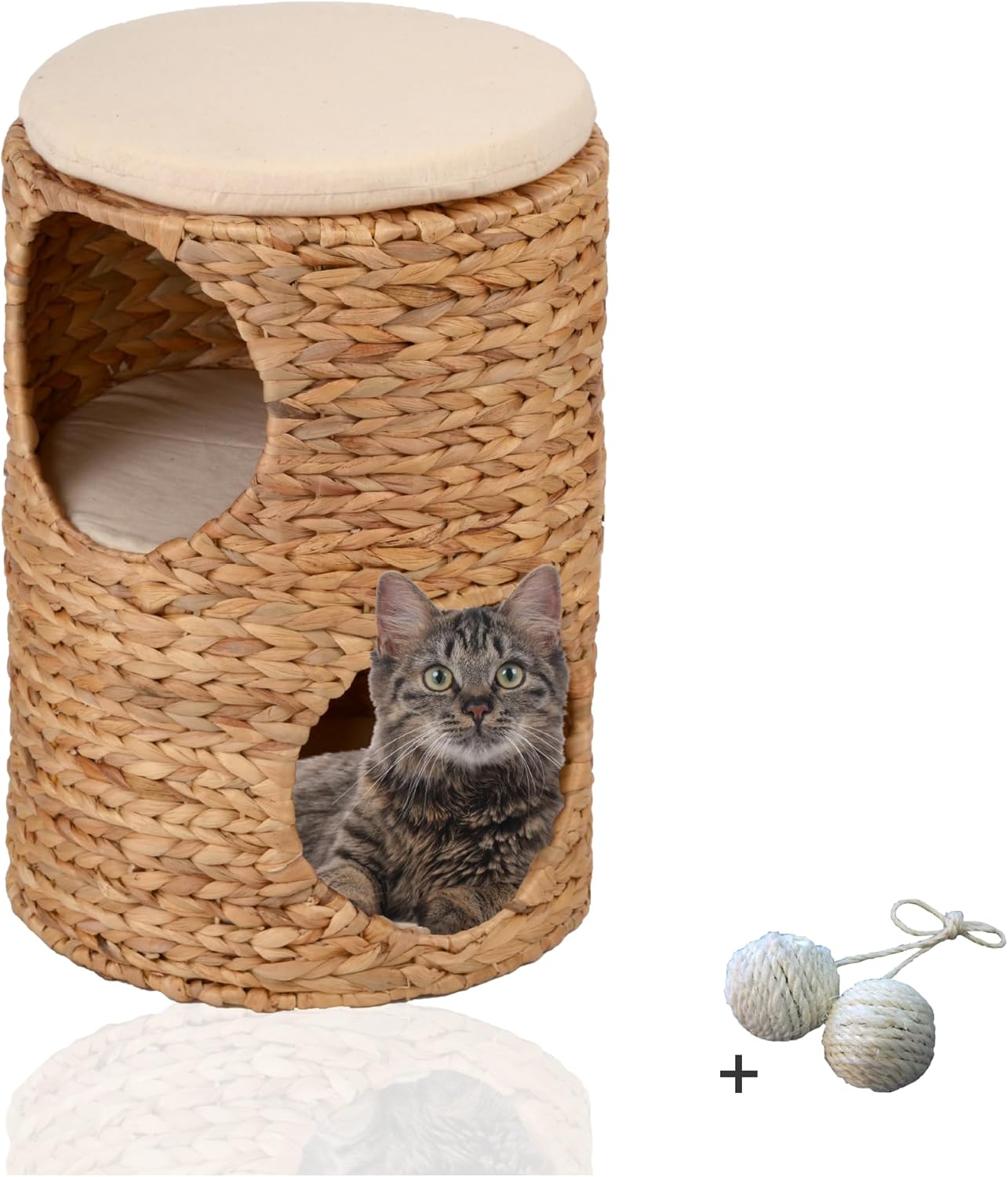 Kratztonne für Katzen mit 2 Etagen