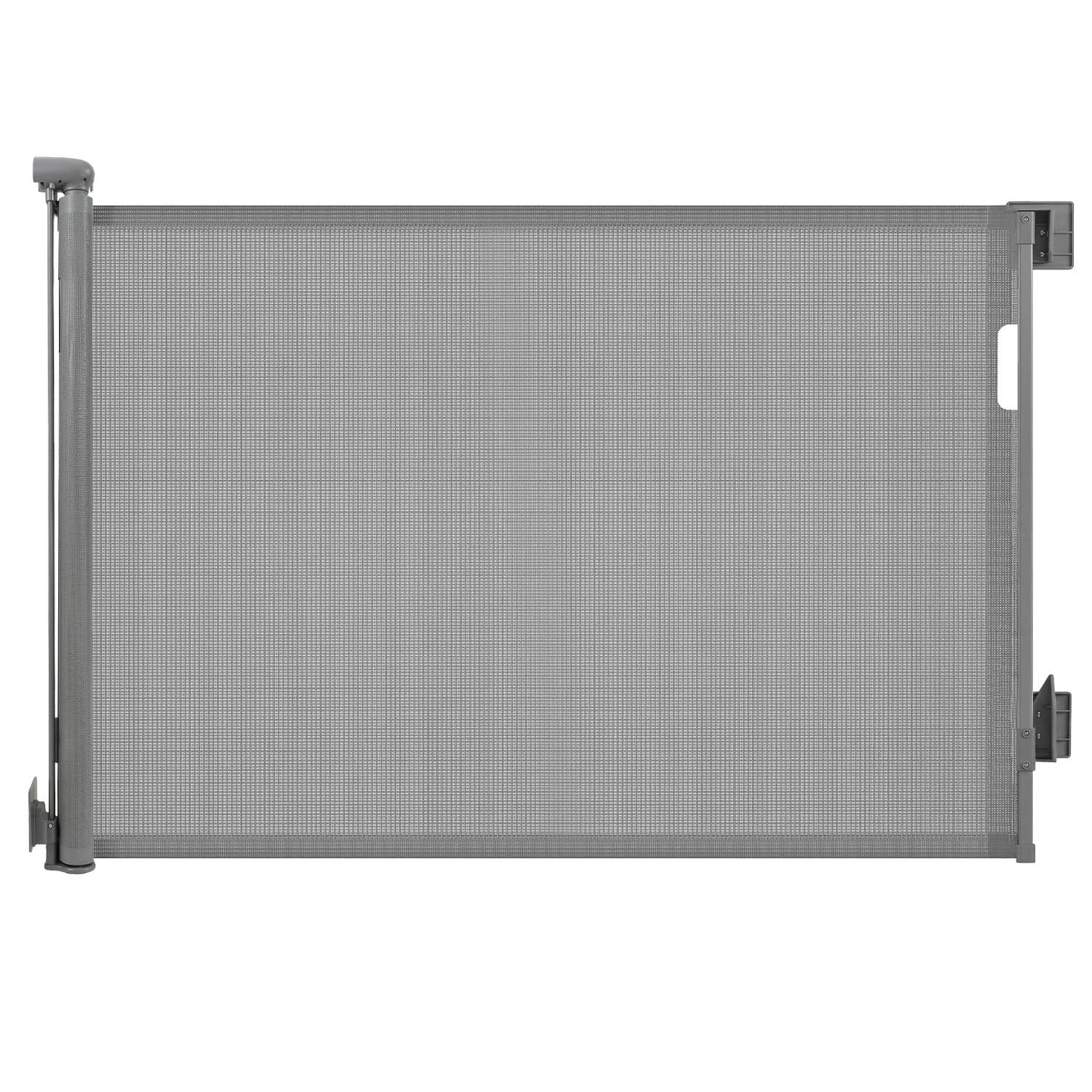 Ausziehbares Treppenschutzgitter, Grau 150cm