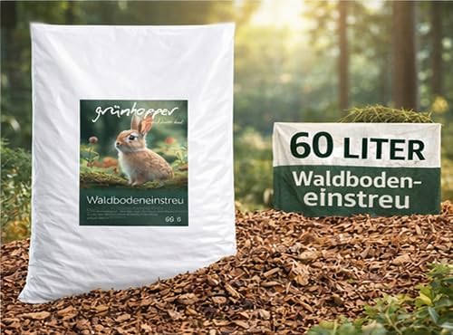 Waldbodeneinstreu für Kleintiere