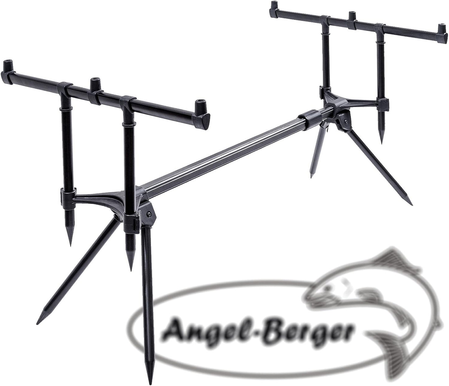 Session Rod Pod für drei Angelruten mit Tragetasche