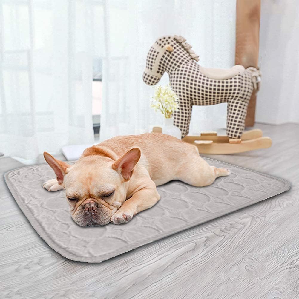 Kühlmatte für Hunde und Katzen (waschbar, XL), braun XL 70*100cm