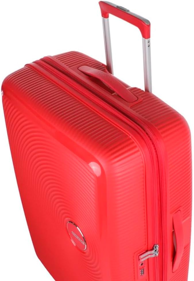 Soundbox Spinner M Koffer Erweiterbar 67cm, Soundbox 67 x 46.5 x 29 cm Rot (Coral Red)