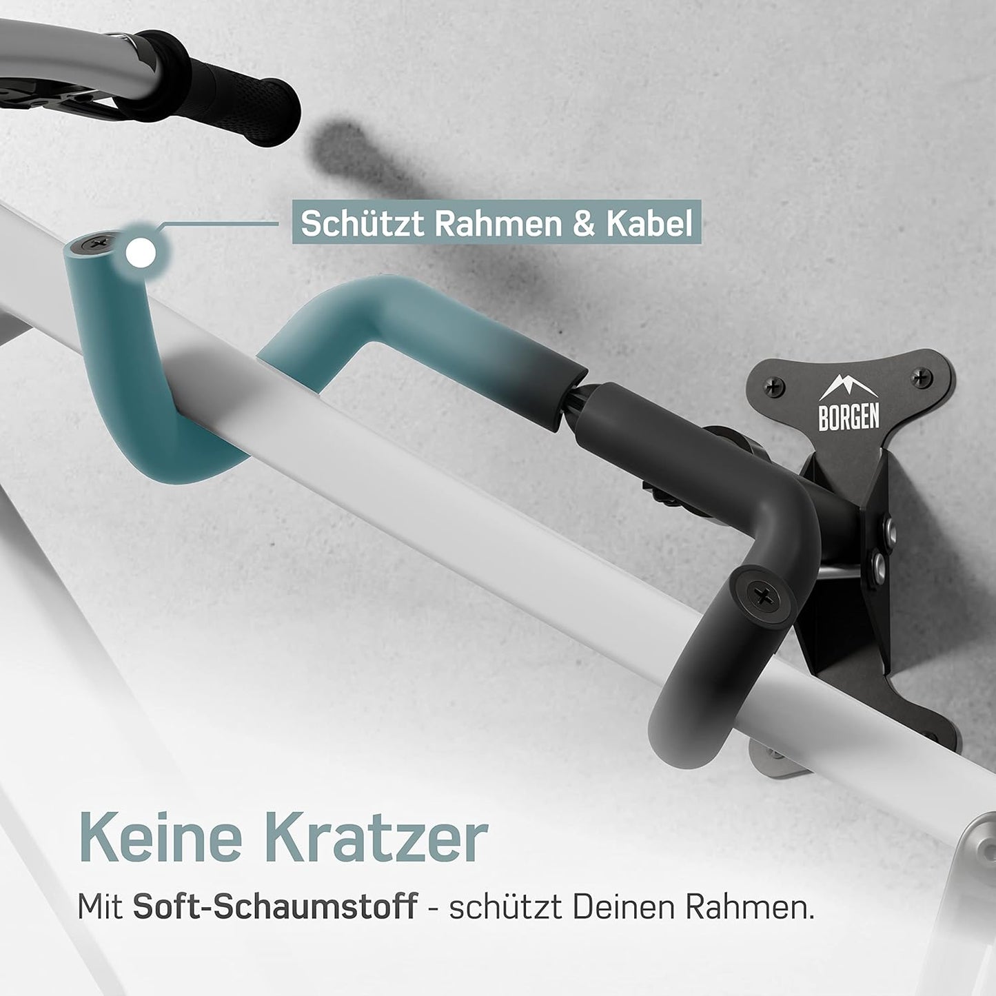 Velo Wandhalterung, 2er Set Schwarz