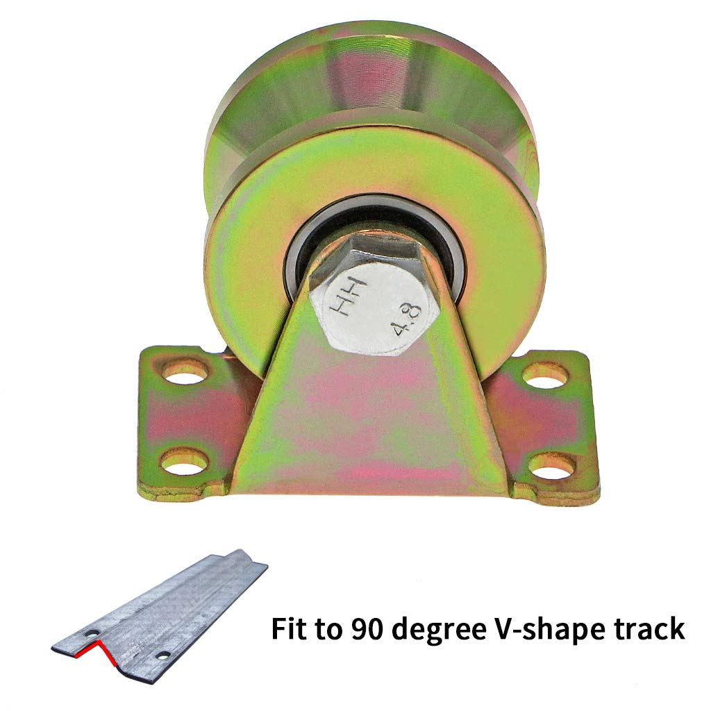 Laufrollen-Set für Schiebetore (4 Stück, 50 mm), 4 Pcs